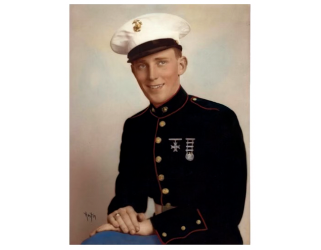 Marine Corps Sgt. Robert F. Van Heck